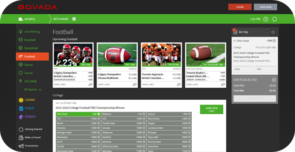 Bovada Sportsbook